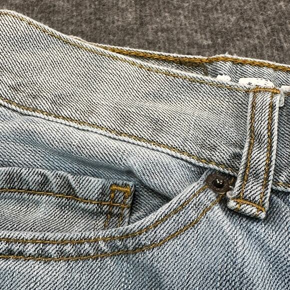 Express Jeans Mens 32x30* Light Wash Low Rise Classic Bootcut Kingston Western - Picture 11 of 13